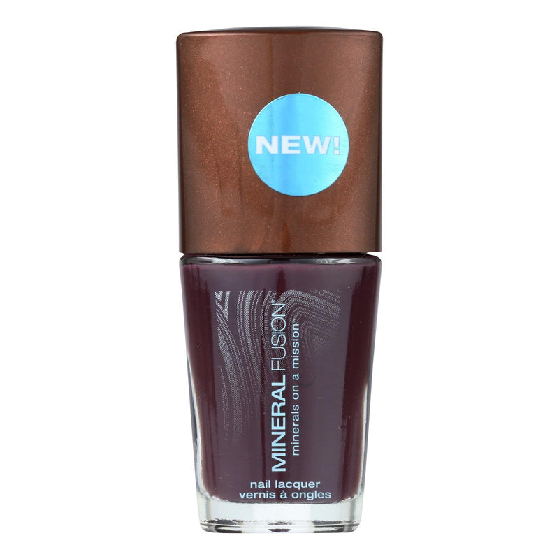 Mineral Fusion - Nail Polish - Pretty In Plum - 0.33 Oz. - Orca Market