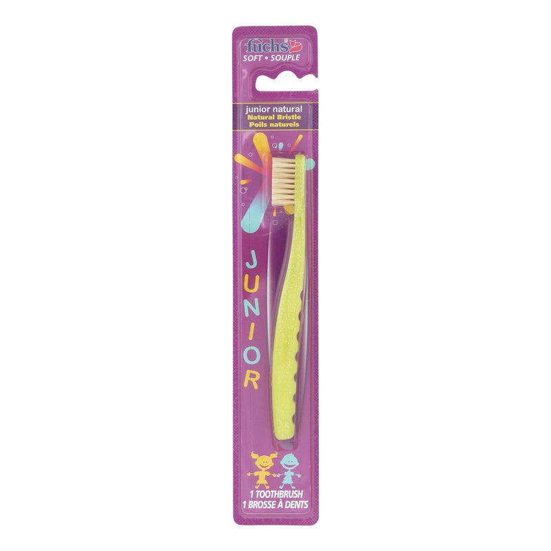 Fuchs Natural Bristle Junior Toothbrush - Case Of 12 - Ct - Orca Market