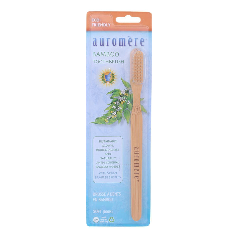 Auromere - Tooth Brush Bamboo - Case Of 6 - 1 Ct - Orca Market