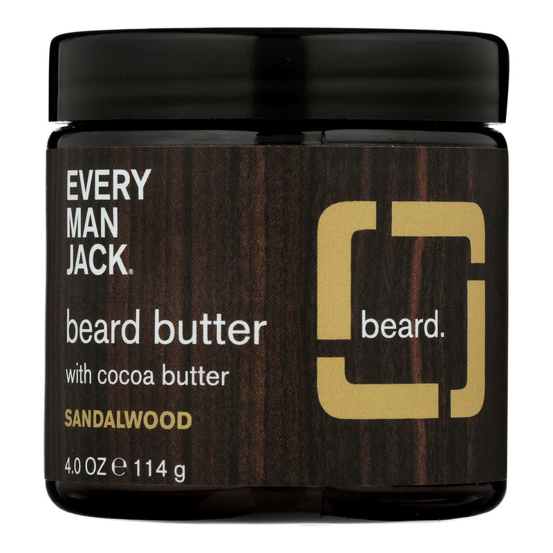 Every Man Jack - Beard Butter Sandalwood - 1 Each - 4 Oz - Orca Market