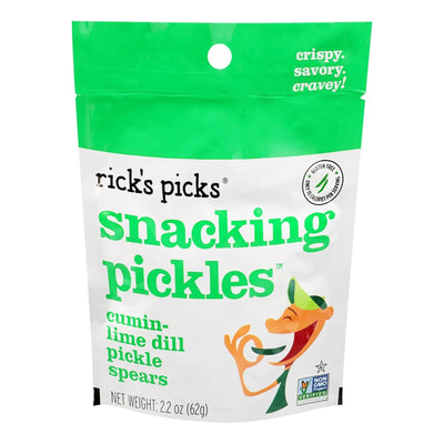 Rick's Picks - Pickle Spears Cumin-lime - Case Of 12 - 2.2 Oz - Orca Market