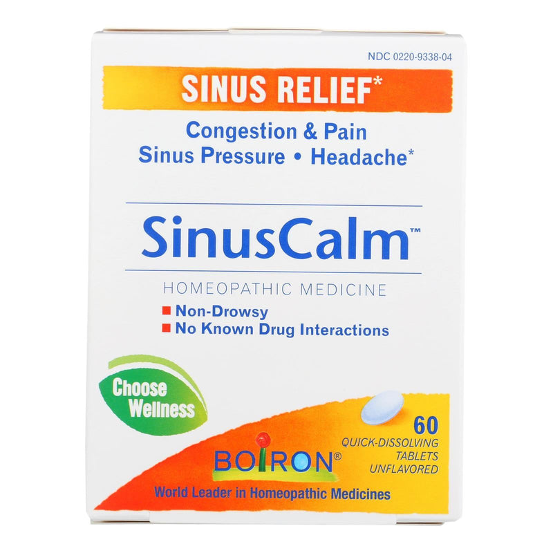 Boiron - Sinus Calm Sinus Relief - 1 Each - 60 Tab - Orca Market