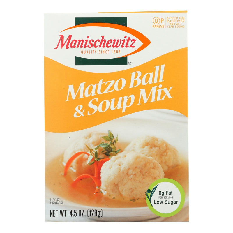 Manischewitz - Matzo Ball And Soup Mix - Case Of 24 - 4.5 Oz. - Orca Market