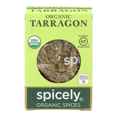 Spicely Organics - Organic Tarragon - Case Of 6 - 0.1 Oz. - Orca Market