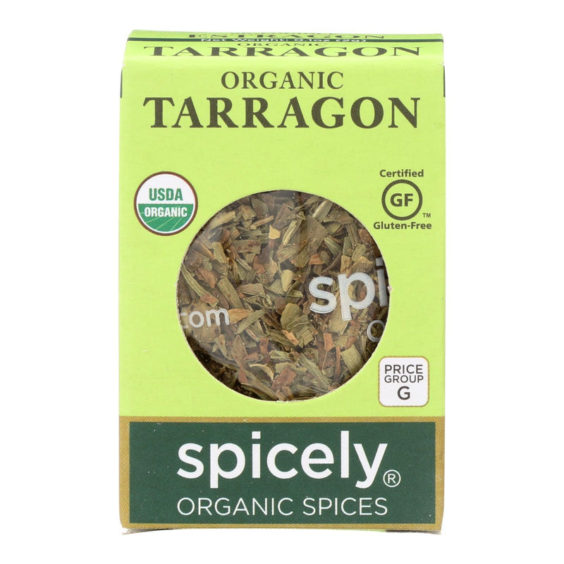 Spicely Organics - Organic Tarragon - Case Of 6 - 0.1 Oz. - Orca Market