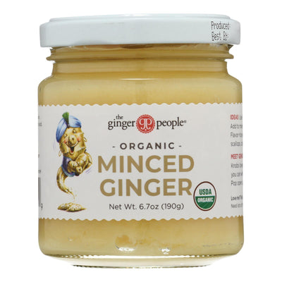 The Ginger People Organic Minced - Case Of 12 - 6.7 Oz. - Orca Market