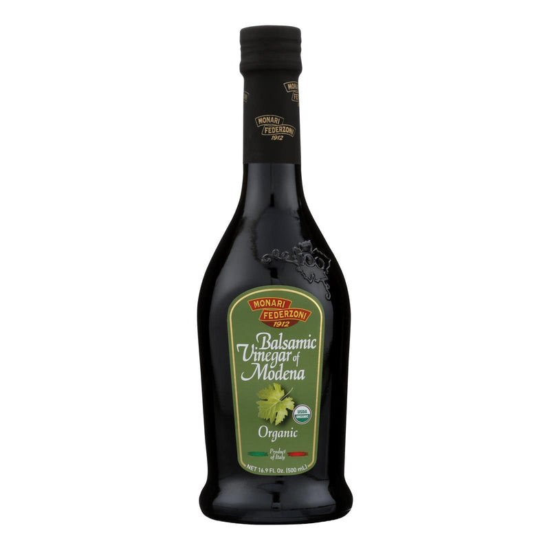 Monari Federzoni Balsamic Vinegar Of Modena - Organic - Case Of 6 - 17 Fl Oz. - Orca Market