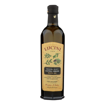 Lucini Italia Premium Select Extra Virgin Olive Oil - Case Of 6 - 17 Fl Oz. - Orca Market