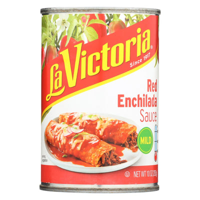 La Victoria - Red Enchilada Sauce - Mild - Case Of 12 - 10 Oz. - Orca Market