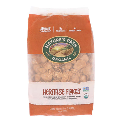 Nature's Path Organic Heritage Flakes Cereal - Case Of 6 - 32 Oz. - Orca Market