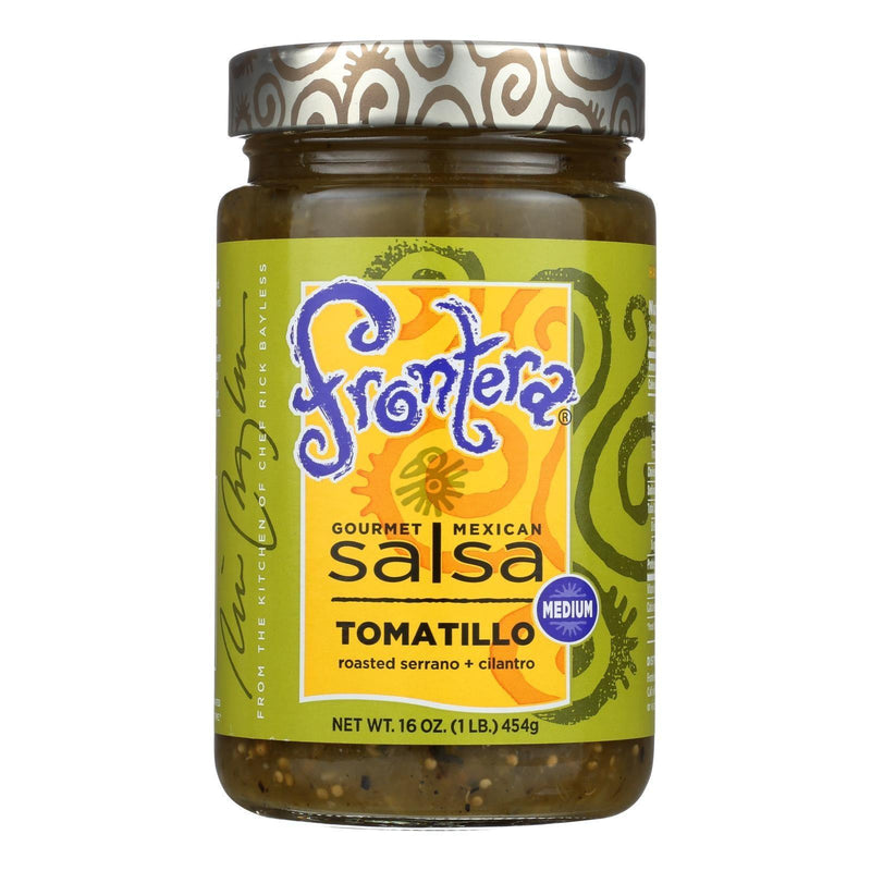 Frontera Foods Tomatillo Salsa - Tomatillo - Case Of 6 - 16 Oz. - Orca Market