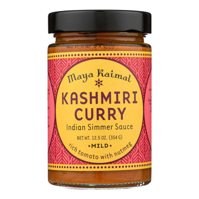 Maya Kaimal Indian Simmer Sauce Kashmiri Curry - Case Of 6 - 12.5 Oz. - Orca Market