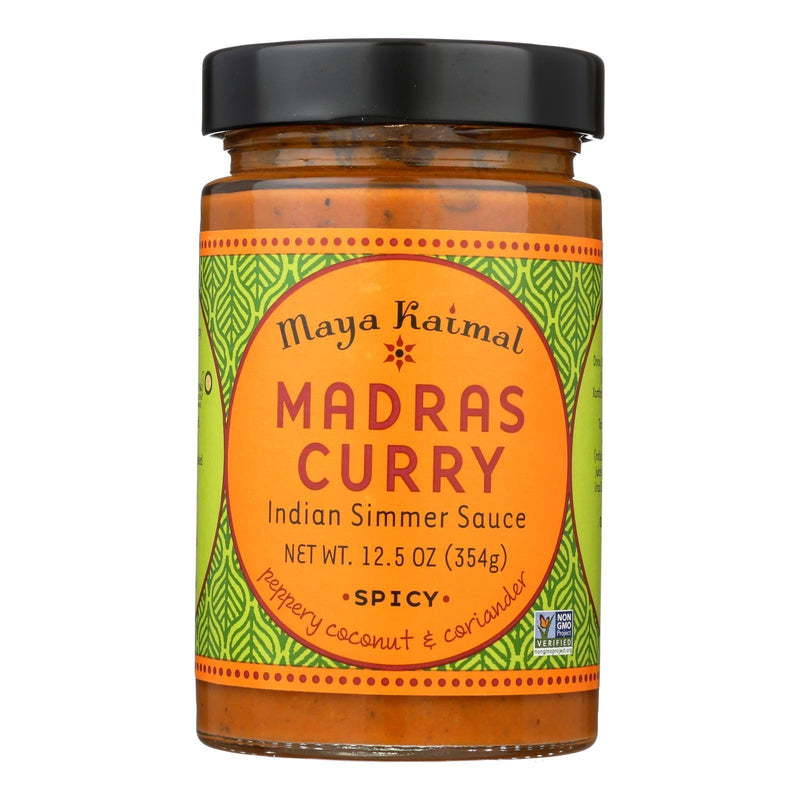 Maya Kaimal Madras Curry Simmer Sauce - Case Of 6 - 12.5 Oz. - Orca Market