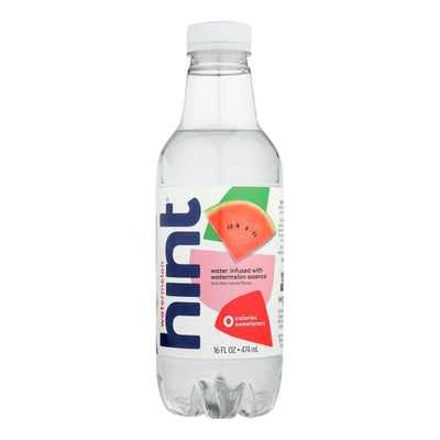 Hint Watermelon Water - Watermelon - Case Of 12 - 16 Fl Oz. - Orca Market