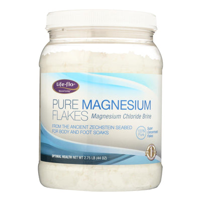 Life-flo Pure Magnesium Flakes - 1 Each - 2.75 Lb - Orca Market