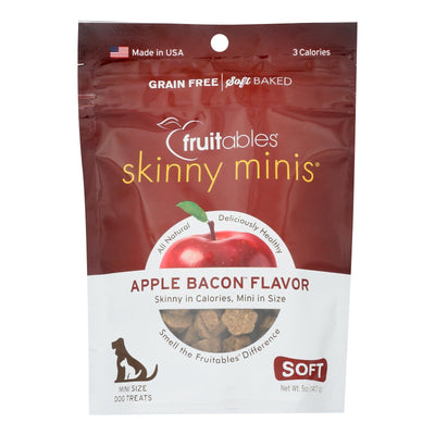 Fruitables - Dog Trts Chwy Applebacon - Case Of 12 - 5 Oz - Orca Market