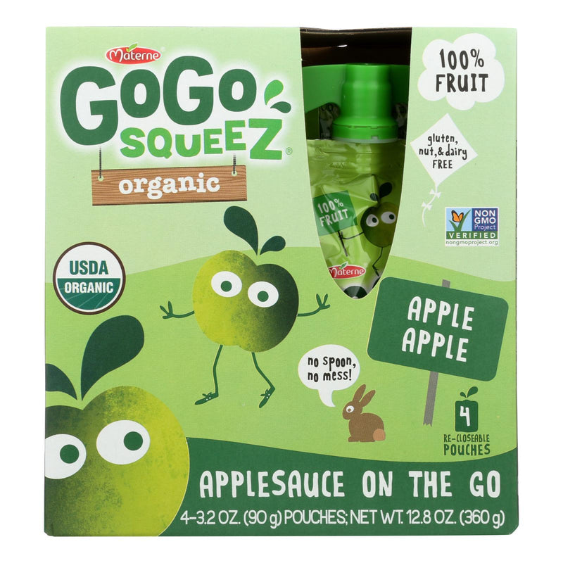 Gogo Squeeze Sauce - Apple - Case Of 12 - 3.2 Oz. - Orca Market