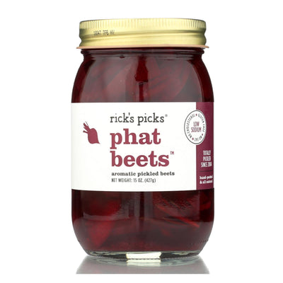 Rick's Picks Phat Beets Pickles - Case Of 6 - 15 Oz. - Orca Market