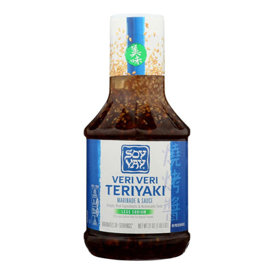 Soy Vay Veri Teriyaki Marinade And Sauce - Case Of 6 - 21 Oz. - Orca Market