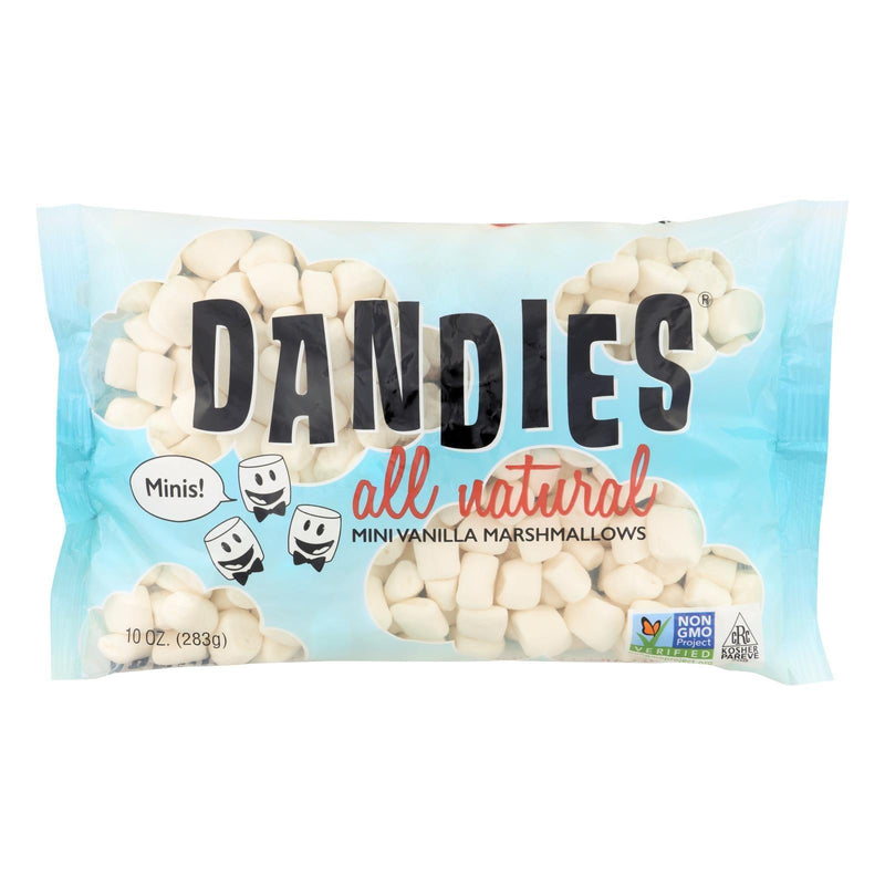 Dandies - Air Puffed Mini Marshmallows - Classic Vanilla - Case Of 12 - 10 Oz. - Orca Market