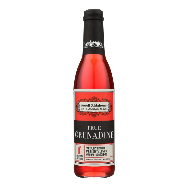 Powell And Mahoney Cocktail Mixer - True Grenadine - Case Of 6 - 12.68 Oz - Orca Market