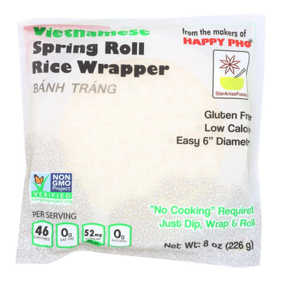 Star Anise Foods Vietnamese Spring Roll Rice Wrapper - Case Of 12 - 8 Oz - Orca Market