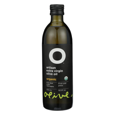 O Olive Oil - 100% Organic Extra Virgin Olive Oil - Case Of 6 - 16.9 Fl Oz - Orca Market