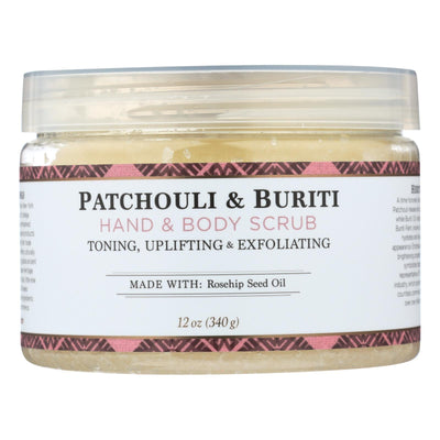 Nubian Heritage - Hand & body Scrub Patchouli & Buriti- 1 Each - 12 Oz - Orca Market