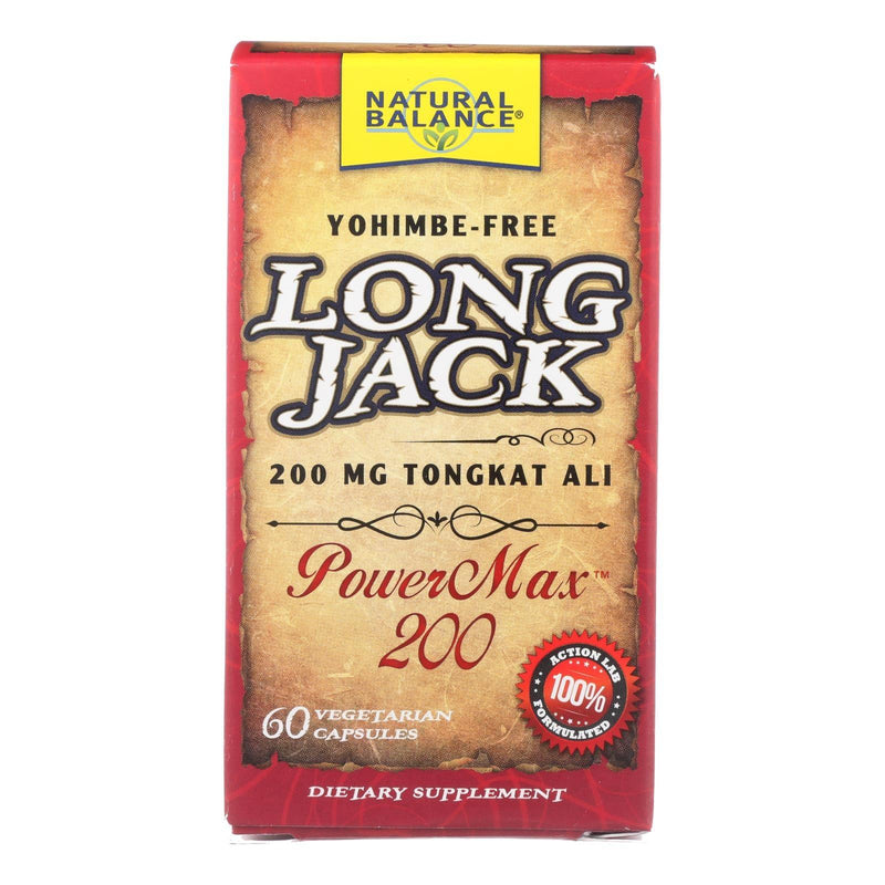 Natural Balance - Long Jack Powermax 200 - 1 Each - 60 Vcap - Orca Market