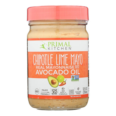 Primal Kitchen Chipotle Lime Mayo - Avocado Oil - Case Of 6 - 12 Oz. - Orca Market