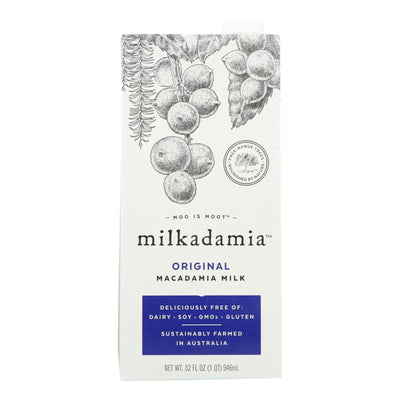 Milkadamia Milk - Original - Case Of 6 - 32 Fl Oz. - Orca Market