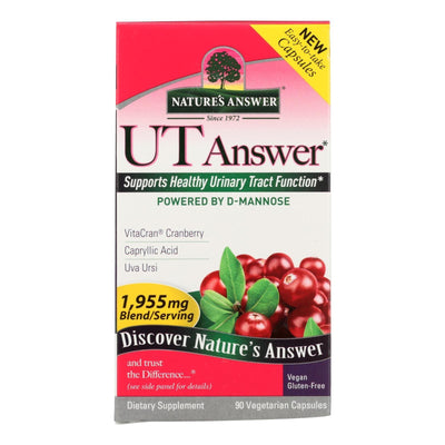 Nature's Answer Ut Answer Dietary Supplement - 1 Each - 90 Vcap - Orca Market