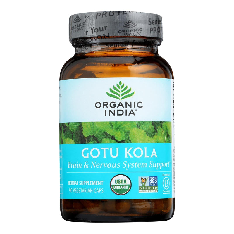 Organic India Tulsi Wellness Supplements, Gotu Kola - 1 Each - 90 Vcap - Orca Market