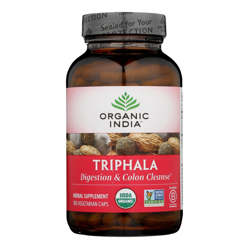 Organic India Triphala, Digestion & Colon Cleanse - 1 Each - 180 Vcap - Orca Market