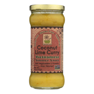 Star Anise Foods Coconut Lime Curry Vietnamese Simmer Sauce - Case Of 6 - 12 Oz - Orca Market