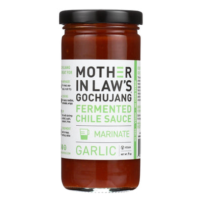 Mother-in-law's Kimchi - Chile Sce Gchjng Garlic - Cs Of 6-9 Oz - Orca Market