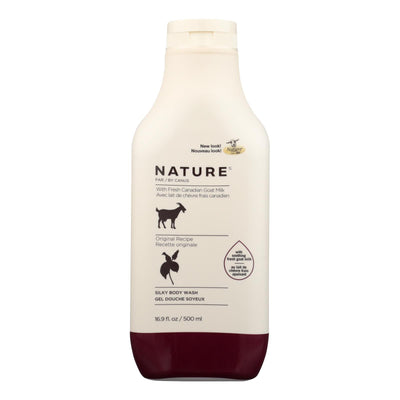 Nature By Canus - Nature Goat Milk Body Wash Original - 1 Each - 16.9 Oz - Orca Market