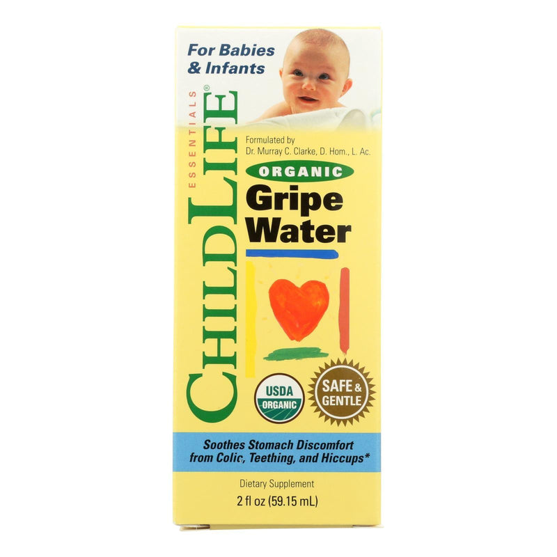 Childlife Essentials Organic Gripe Water Dietary Supplement - 1 Each - 2 Fz - Orca Market