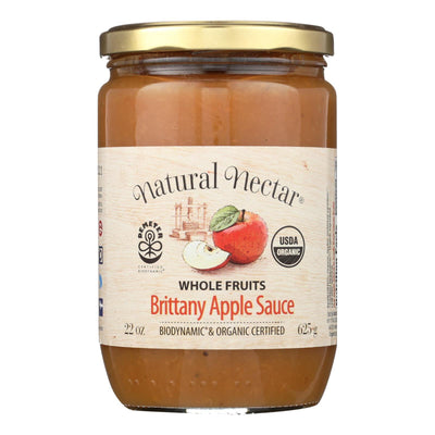 Natural Nectar Brittany Apple Sauce - Sauce - Case Of 6 - 22.2 Oz. - Orca Market