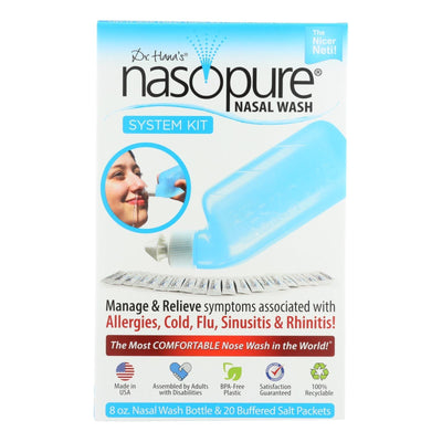 Dr. Hana's Nasopure Nasal Wash System Kit - 1 Each - 8 Oz - Orca Market