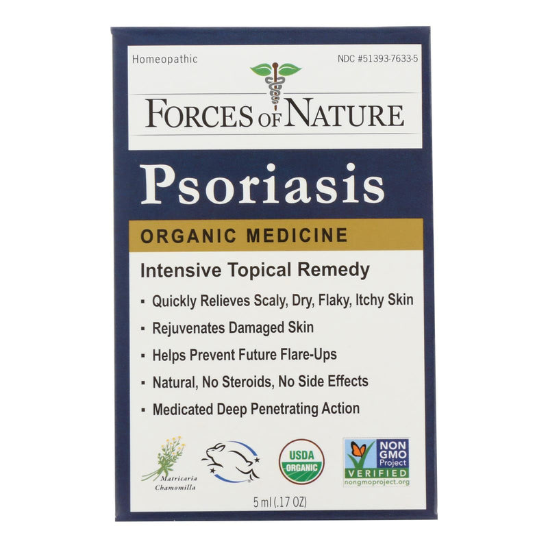 Forces Of Nature - Psoriasis Relief - 1 Each - 5 Ml - Orca Market