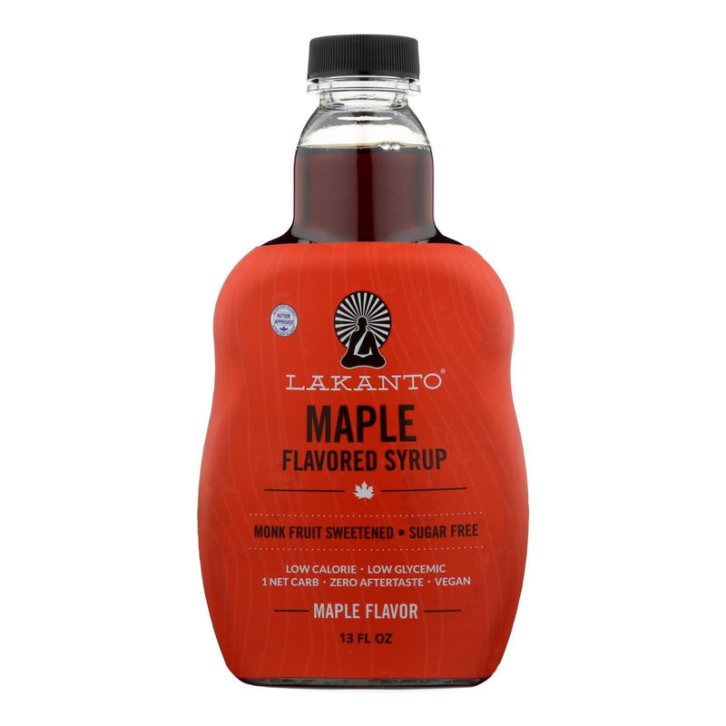 Lakanto Monk Fruit Sweetened Maple Flavored Syrup - Case Of 8 - 13 Fz - Orca Market