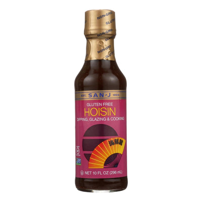 San-j Sauce - Hoisin - Gluten Free - Case Of 6 - 10 Fl Oz - Orca Market