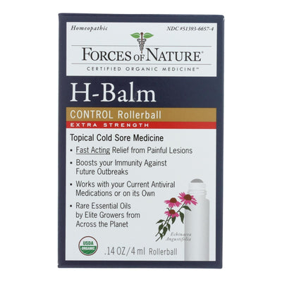 Forces Of Nature - H Balm Control Xs - 1 Each - 4 Ml - Orca Market