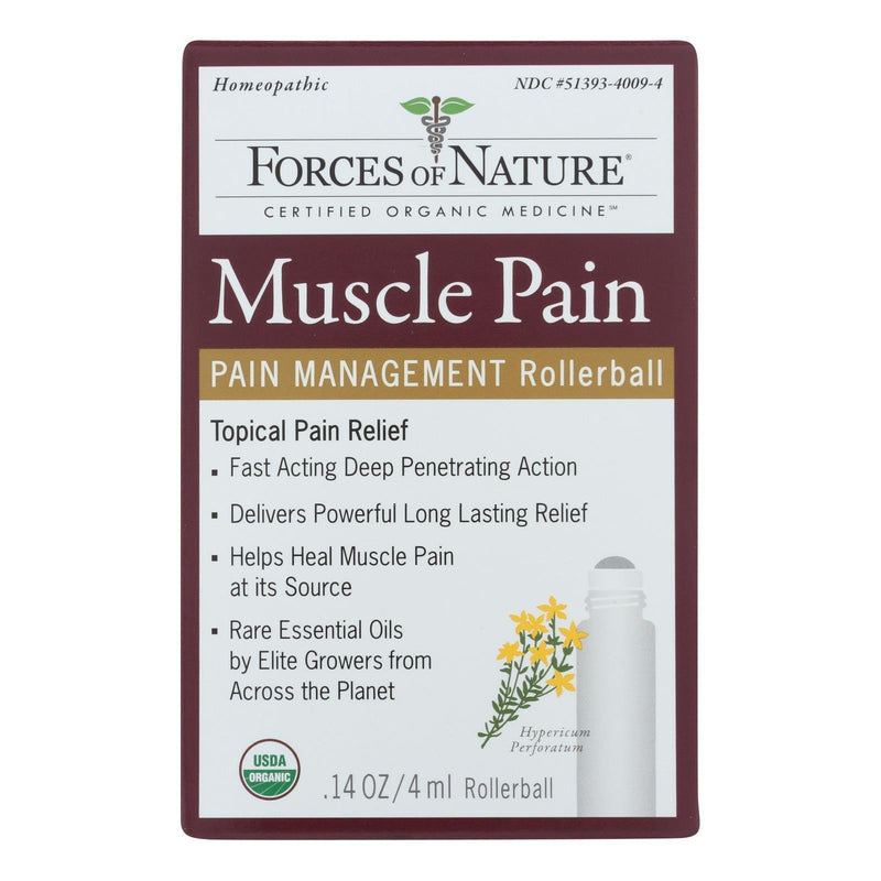 Forces Of Nature - Muscle Pain Management - 1 Each - 4 Ml - Orca Market