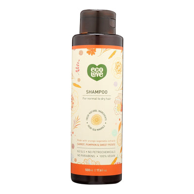 Ecolove - Shampoo Orange Veg Nrml&dry - 1 Each - 17.6 Fz - Orca Market