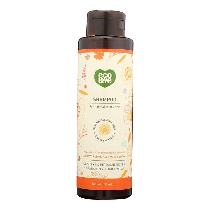 Ecolove - Shampoo Orange Veg Nrml&dry - 1 Each - 17.6 Fz - Orca Market