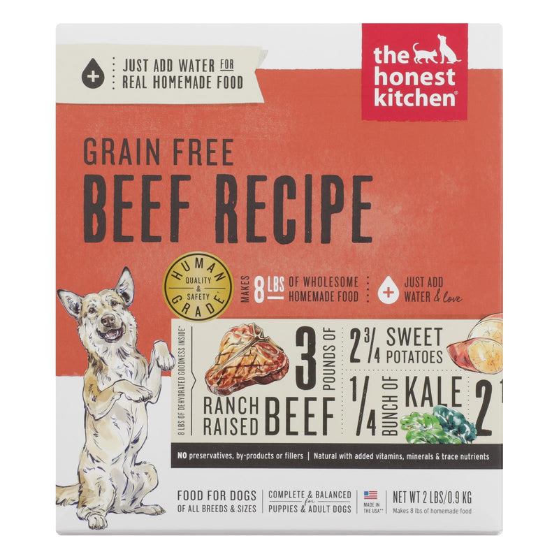 The Honest Kitchen - Dog Food - Grain-free Beef Recipe - Case Of 6 - 2 Lb. - Orca Market