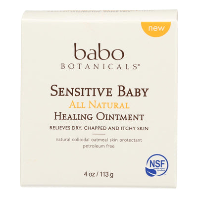 Babo Botanicals - Ointment Healing Sensitive Baby - 1 Each - 4 Oz - Orca Market