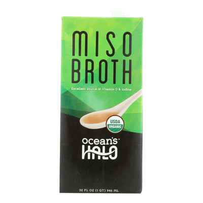 Ocean's Halo Broth Miso - Case Of 6 - 32 Fz - Orca Market